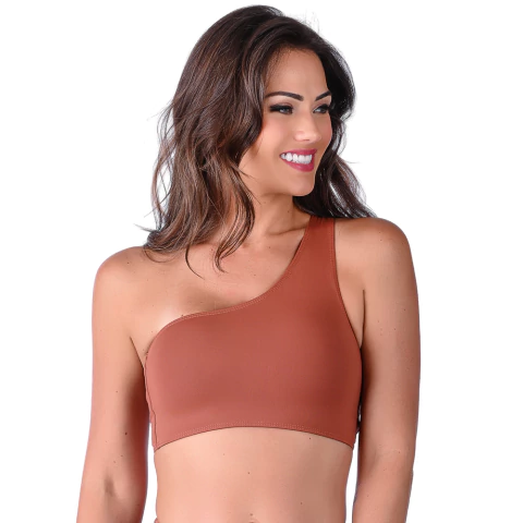 Cropped Marrom